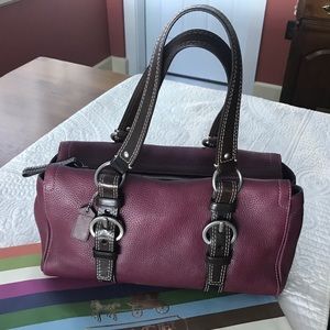COACH Pebbled Leather Carryall👜